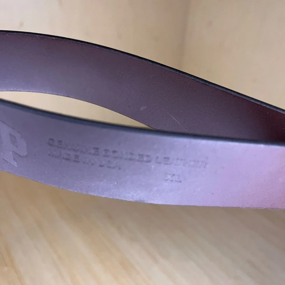 GAP Brown Belt with Gold Buckle
